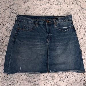 Blanknyc jean mini skirt!